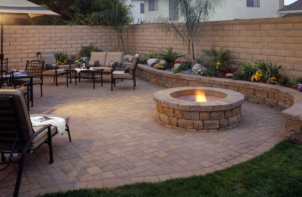 fire pit patio