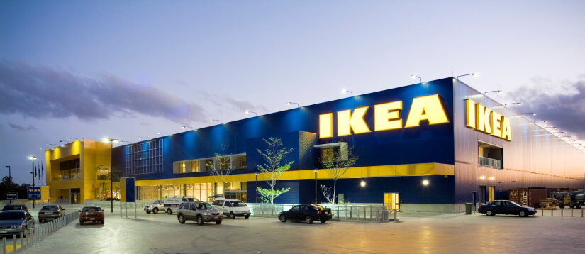 ikea store front view