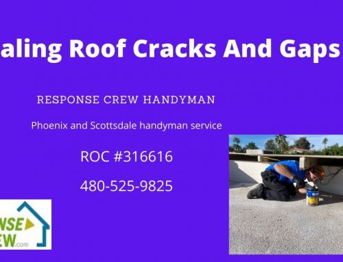 Sealing Cracks And Gaps On The Roof