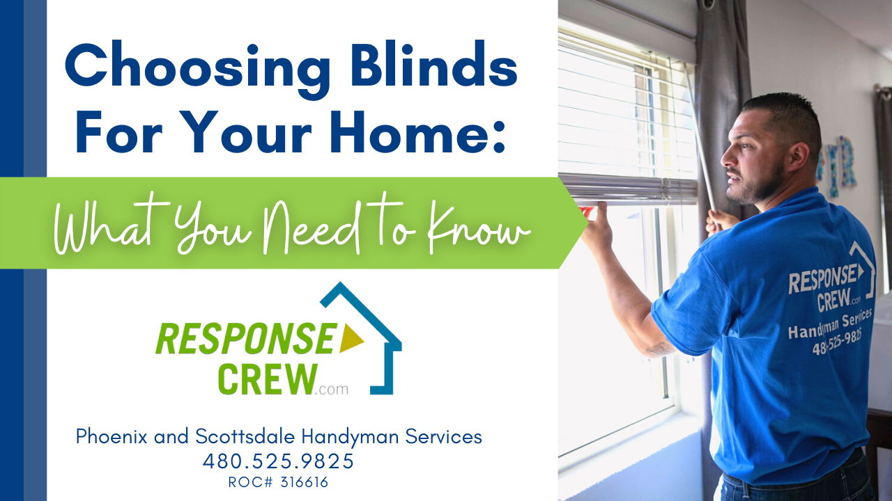 choosing blinds for your home