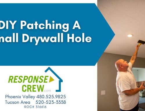 DIY Patching A Small Drywall Hole