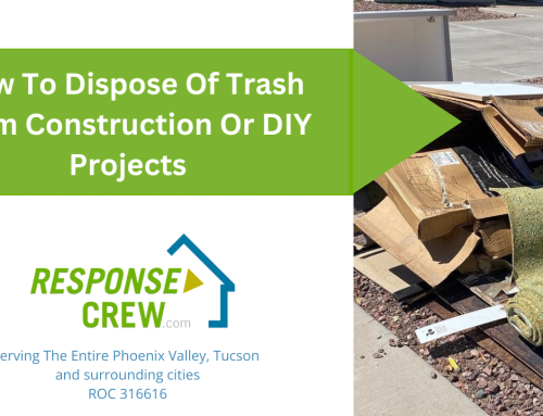 How To Dispose Of Trash From Construction Or DIY Projects?
