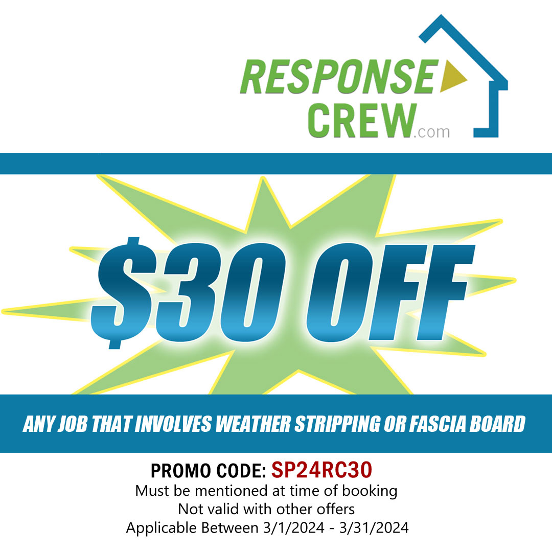 $30 Fascia and Weather Stripping